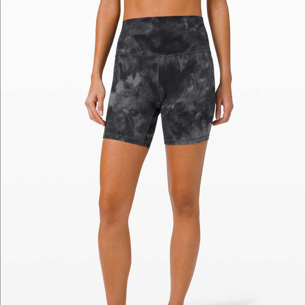 Lululemon Tie Dye Biker Shorts